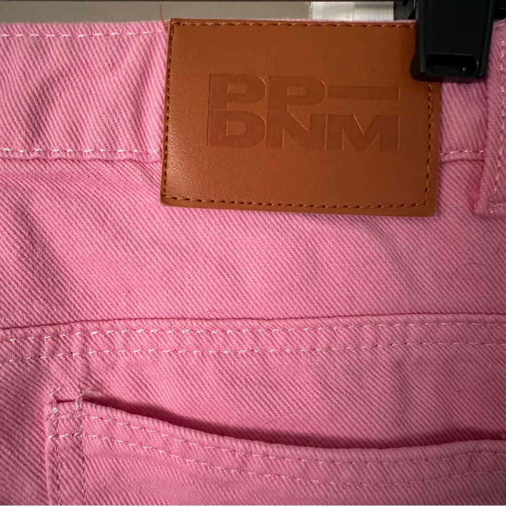 Princess Polly Pink Flare Wide Leg Bell Bottom Jeans Size 6 - Picture 6 of 12